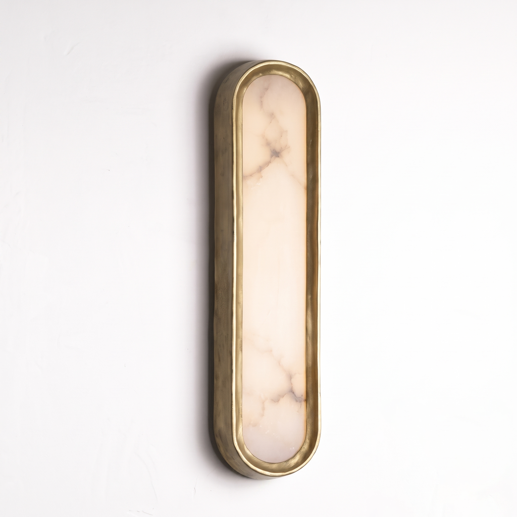 Aura Arch Alabaster Sconce
