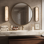 Aura Arch Alabaster Sconce