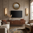 Aura Linear Alabaster Sconce