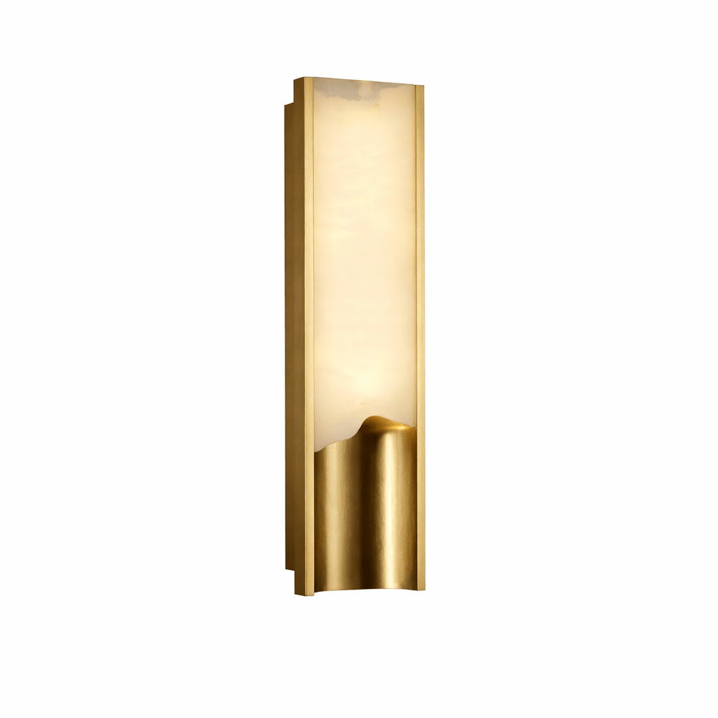 Applique linéaire Aura en albâtre
