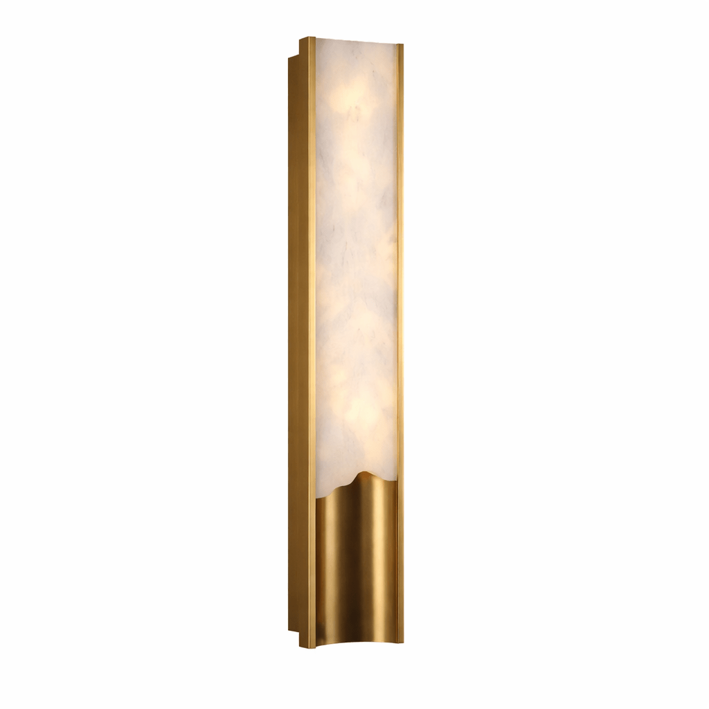 Applique linéaire Aura en albâtre