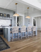 Modern Pendant Lights Over Kitchen Breakfast Bar