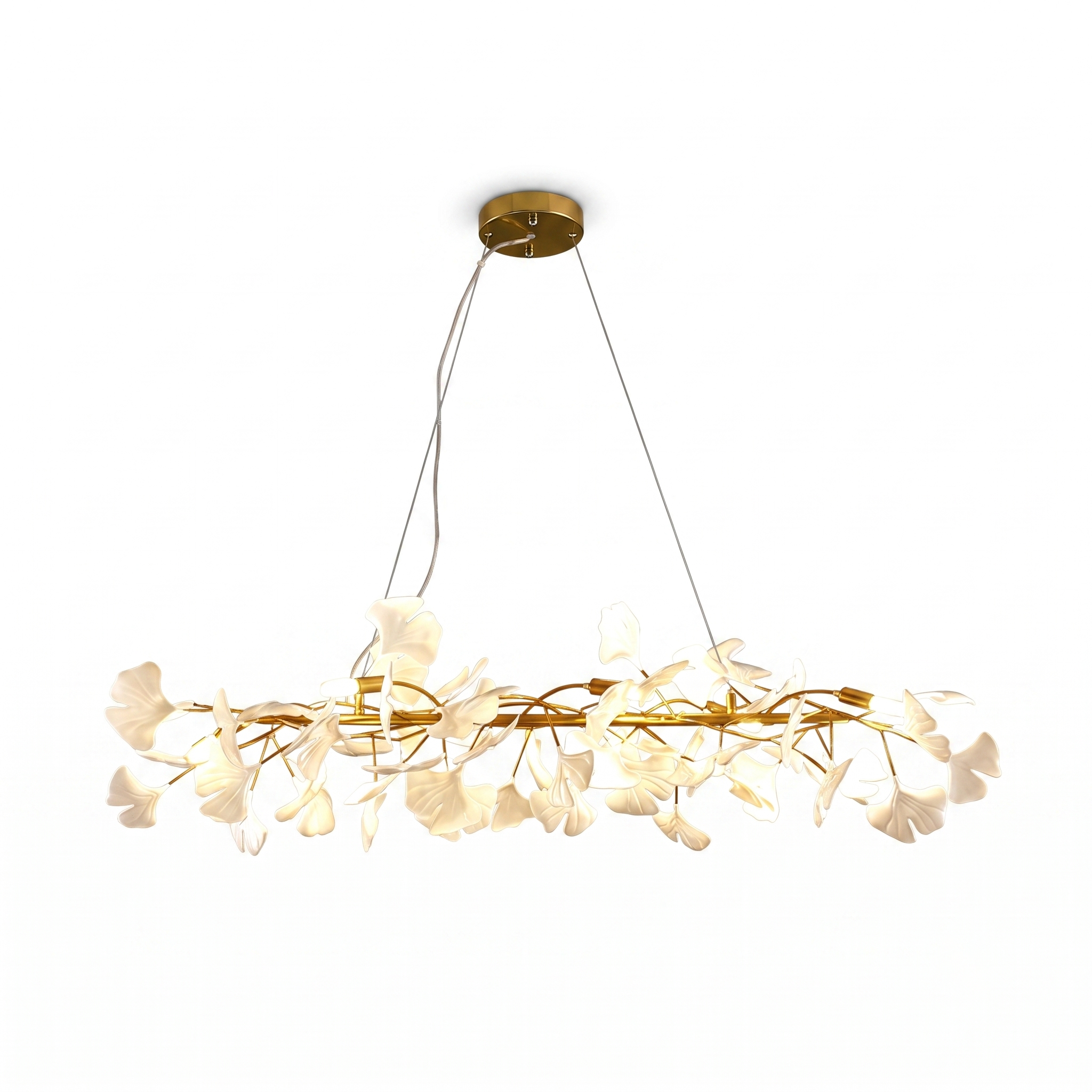 Aura Ginkgo Cascade Chandelier