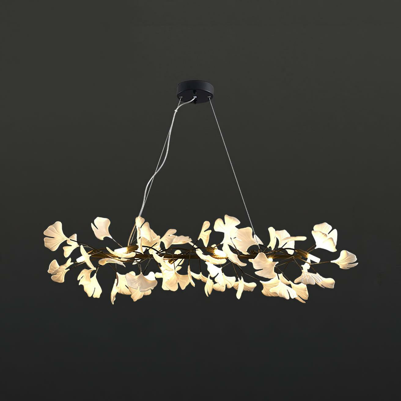 Aura Ginkgo Cascade Chandelier