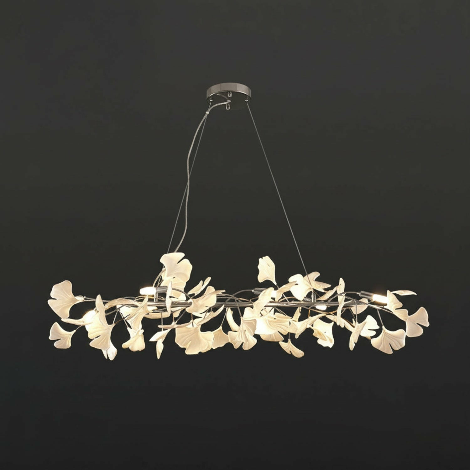 Aura Ginkgo Cascade Chandelier