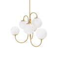 Glass Globe Chandelier