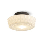 Aurelia Scalloped Glass Flush Mount