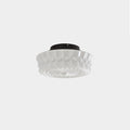 Aurelia Scalloped Glass Flush Mount