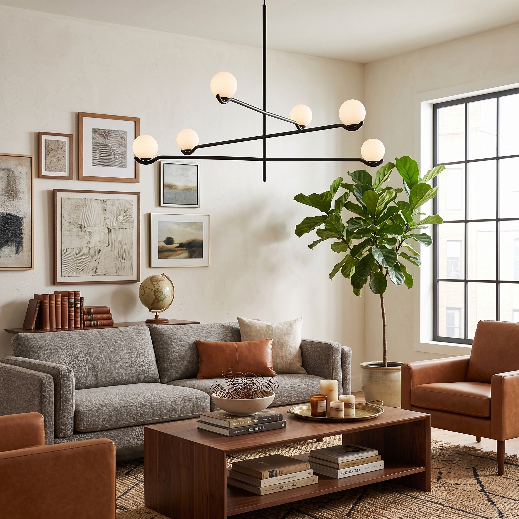 Baer Mobile Globe Chandelier