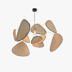 Bamboo Rattan Screen Chandelier