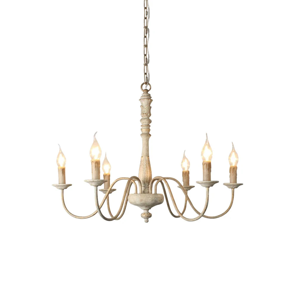 Baroque Distressed Candle Pendant