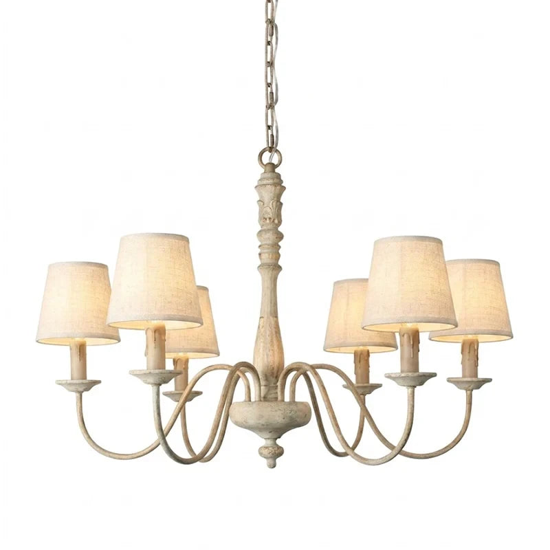 Baroque Distressed Candle Pendant