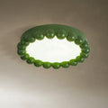 Beaded Resin LED Flush Mount