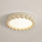 Beaded Resin LED Flush Mount
