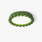Beaded Resin LED Flush Mount