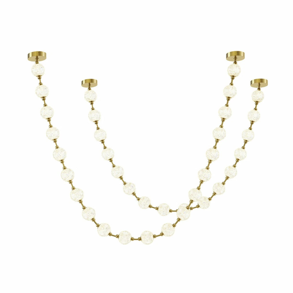 Beaded Strand Chandelier