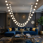 Beaded Strand Chandelier