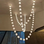 Beaded Strand Chandelier