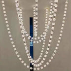 Beaded Strand Chandelier