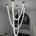 Beaded Strand Chandelier