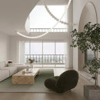 Beaded Strand Chandelier