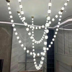 Beaded Strand Chandelier
