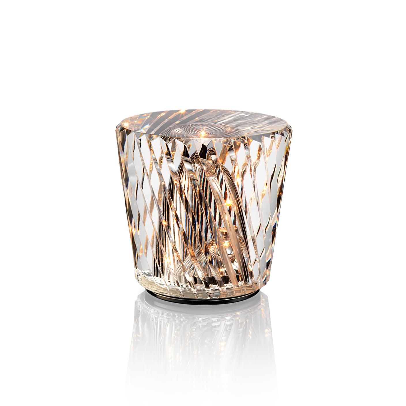 Becrux Crystal Cordless Table Lamp