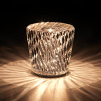 Becrux Crystal Cordless Table Lamp