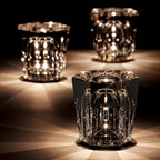 Becrux Crystal Cordless Table Lamp