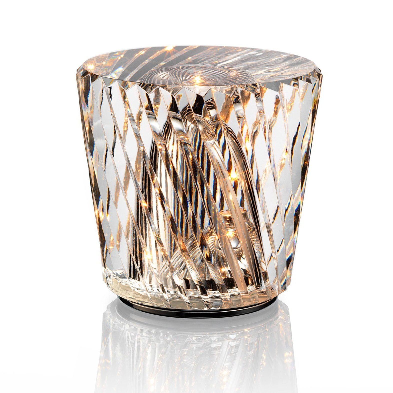 Becrux Crystal Cordless Table Lamp