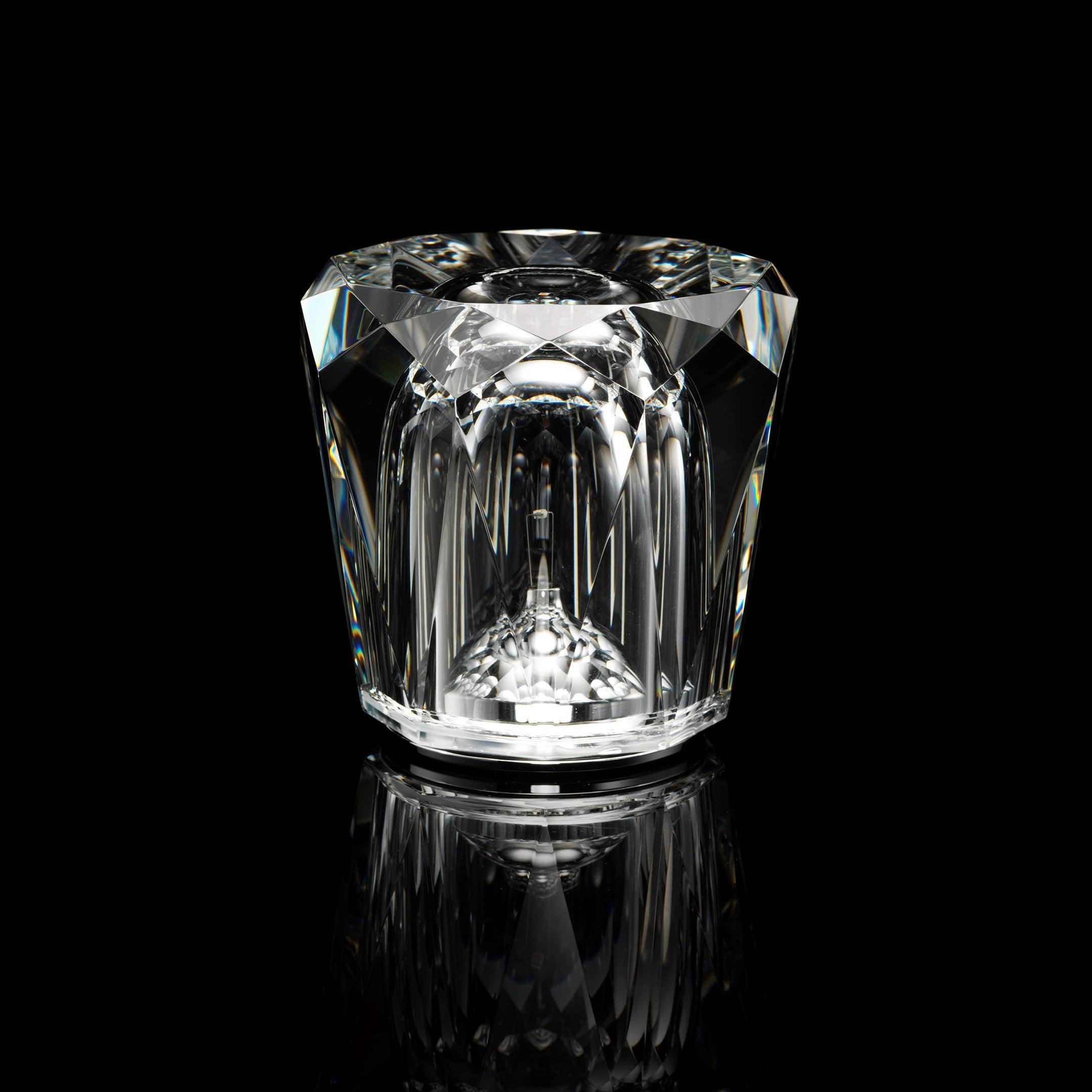 Becrux Crystal Cordless Table Lamp