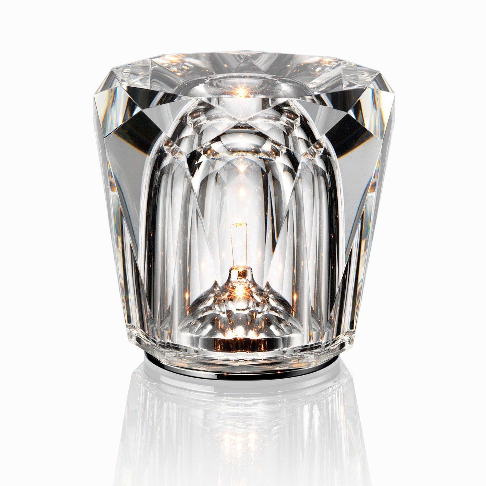 Becrux Crystal Cordless Table Lamp