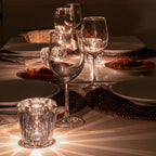 Becrux Crystal Cordless Table Lamp