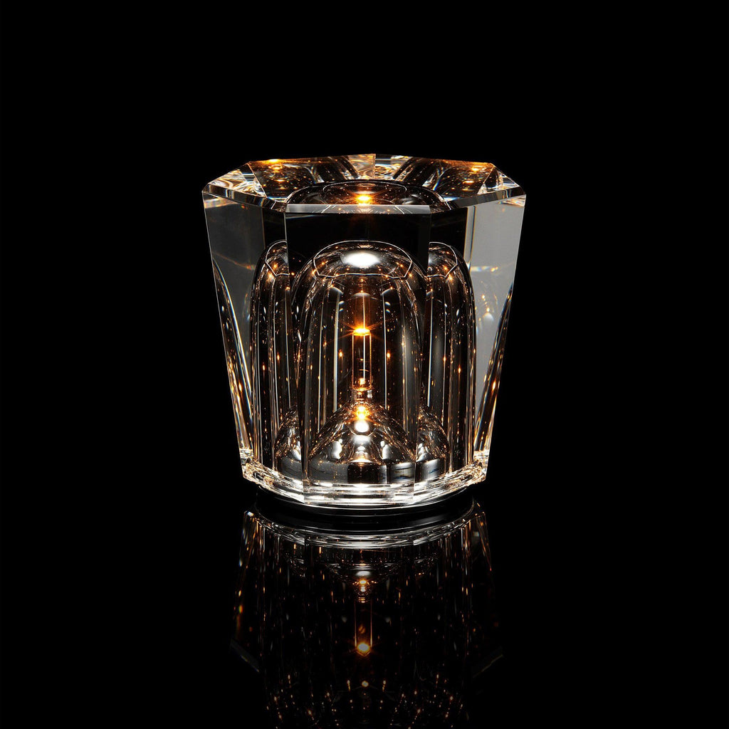 Becrux Crystal Cordless Table Lamp