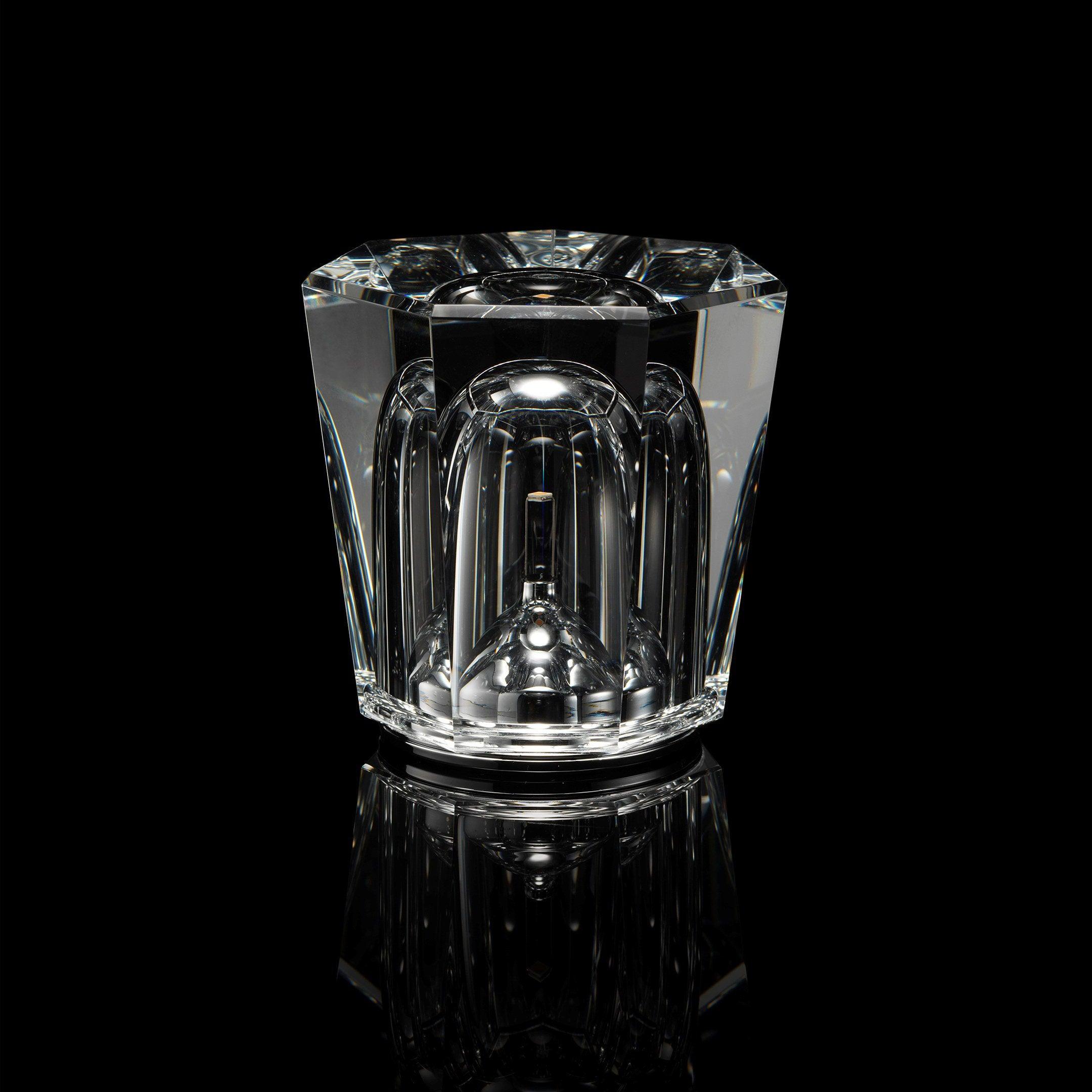Becrux Crystal Cordless Table Lamp