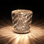 Becrux Crystal Cordless Table Lamp