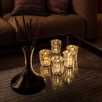 Becrux Crystal Cordless Table Lamp