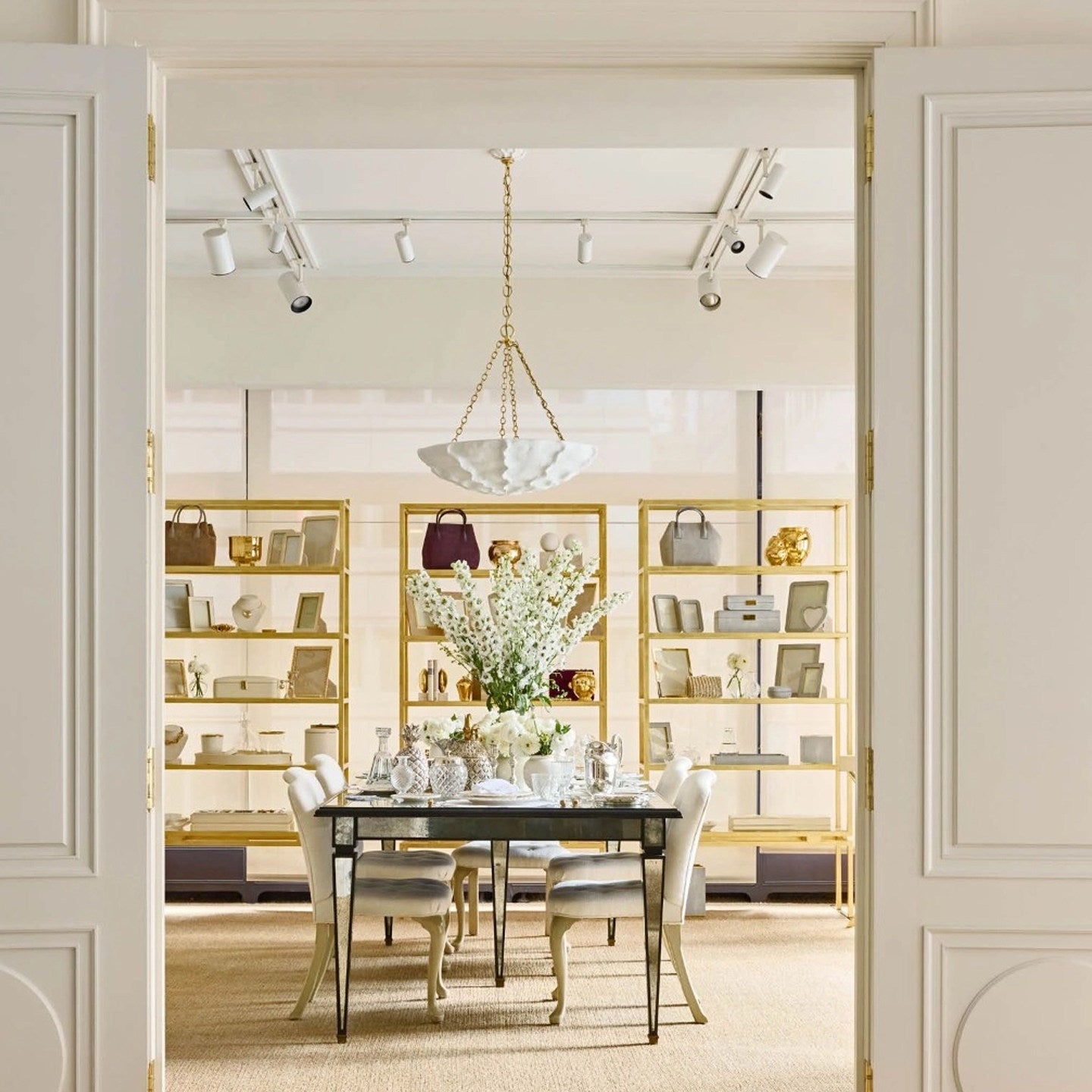 Benit Medium Sculpted Chandelier