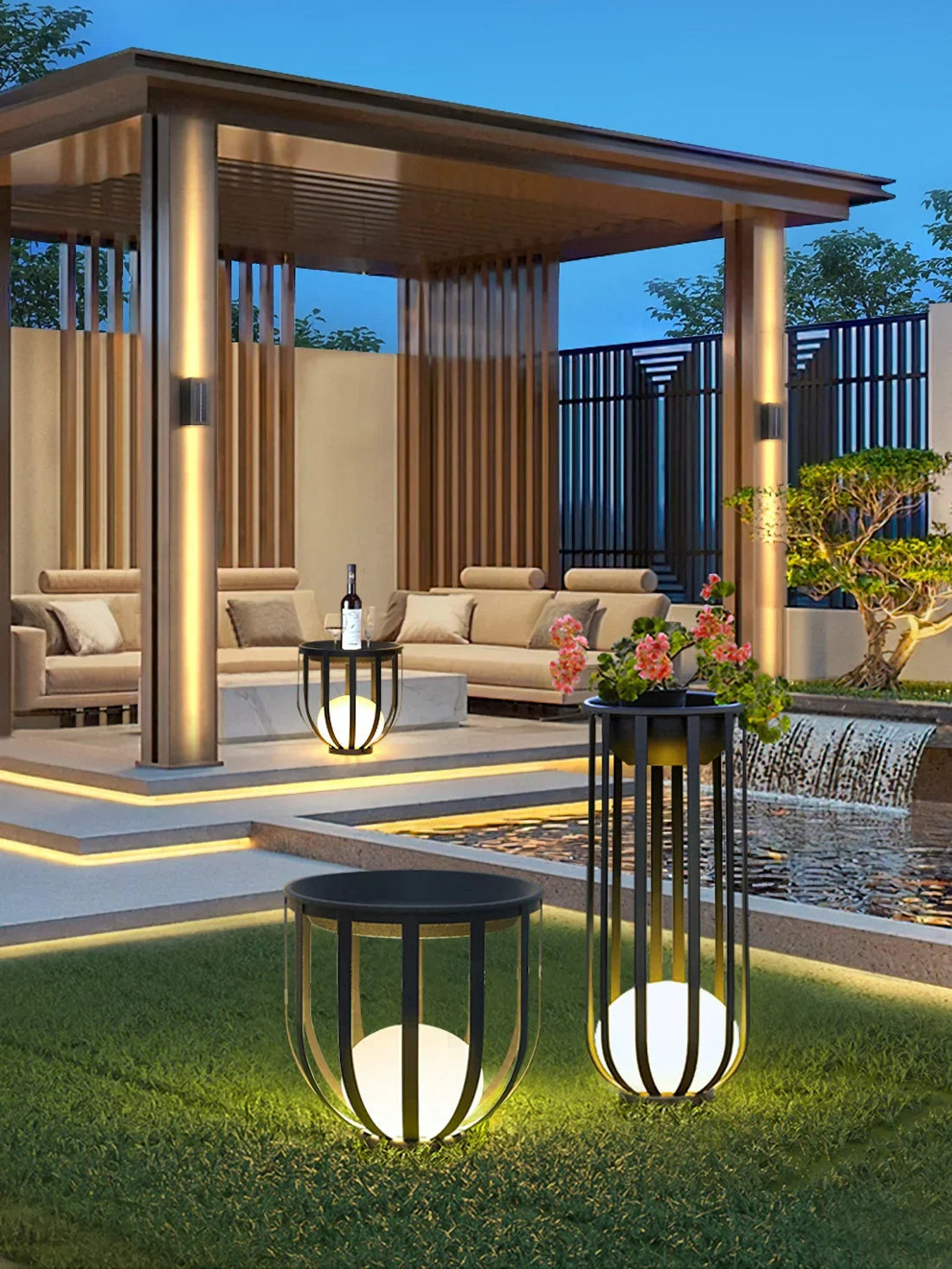 Bols Outdoor Garden Lamp