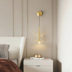 Brass Spinal Tube Wall Lamp