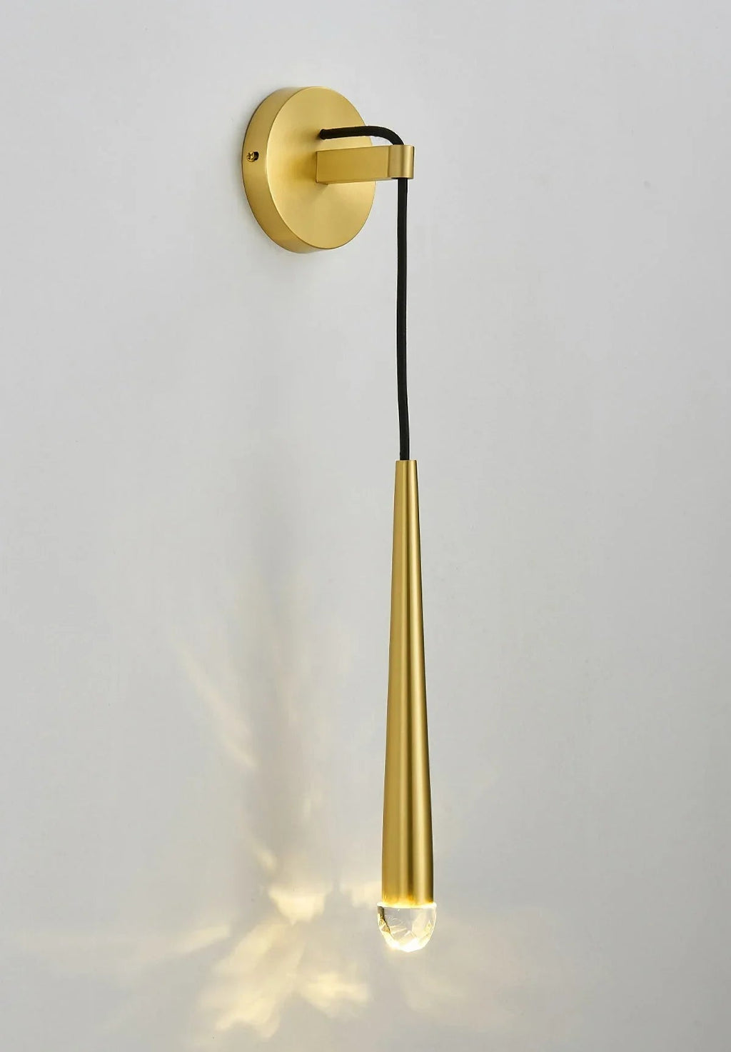 Brass Spinal Tube Wall Lamp