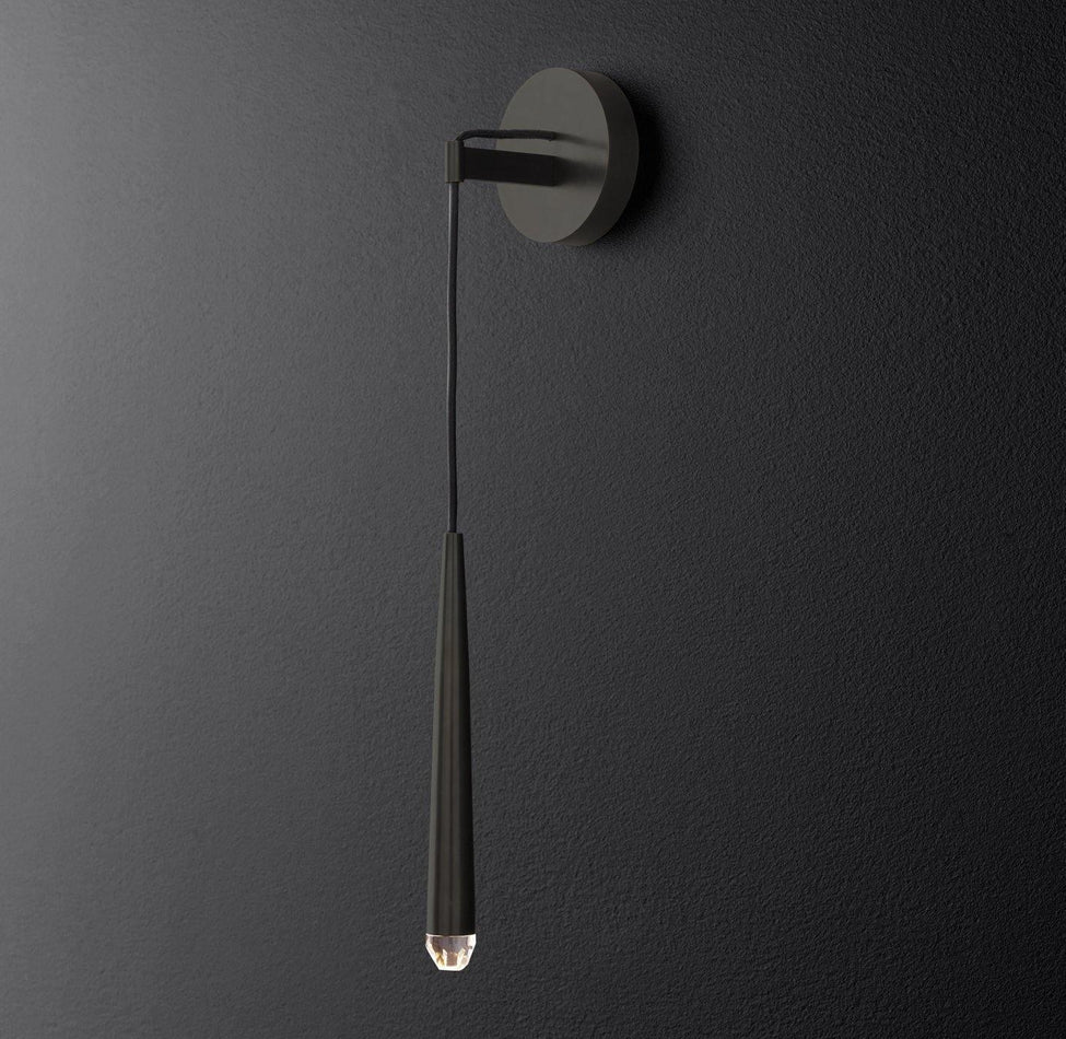 Brass Spinal Tube Wall Lamp