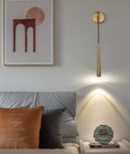 Brass Spinal Tube Wall Lamp