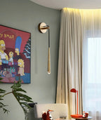 Brass Spinal Tube Wall Lamp