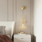 Brass Spinal Tube Wall Lamp