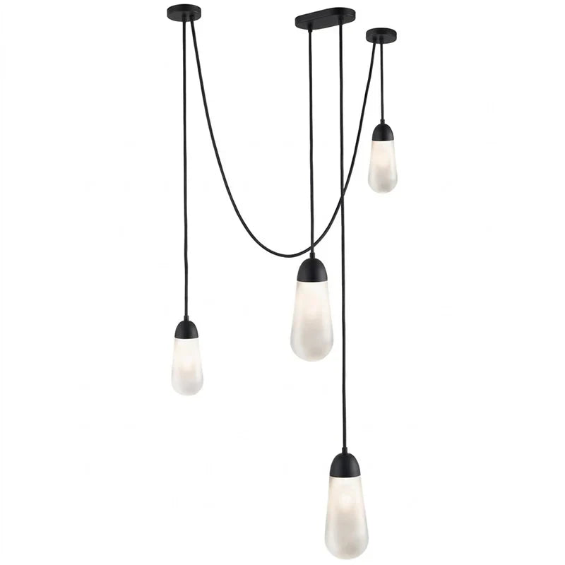 Brass Teardrop Pendant Light