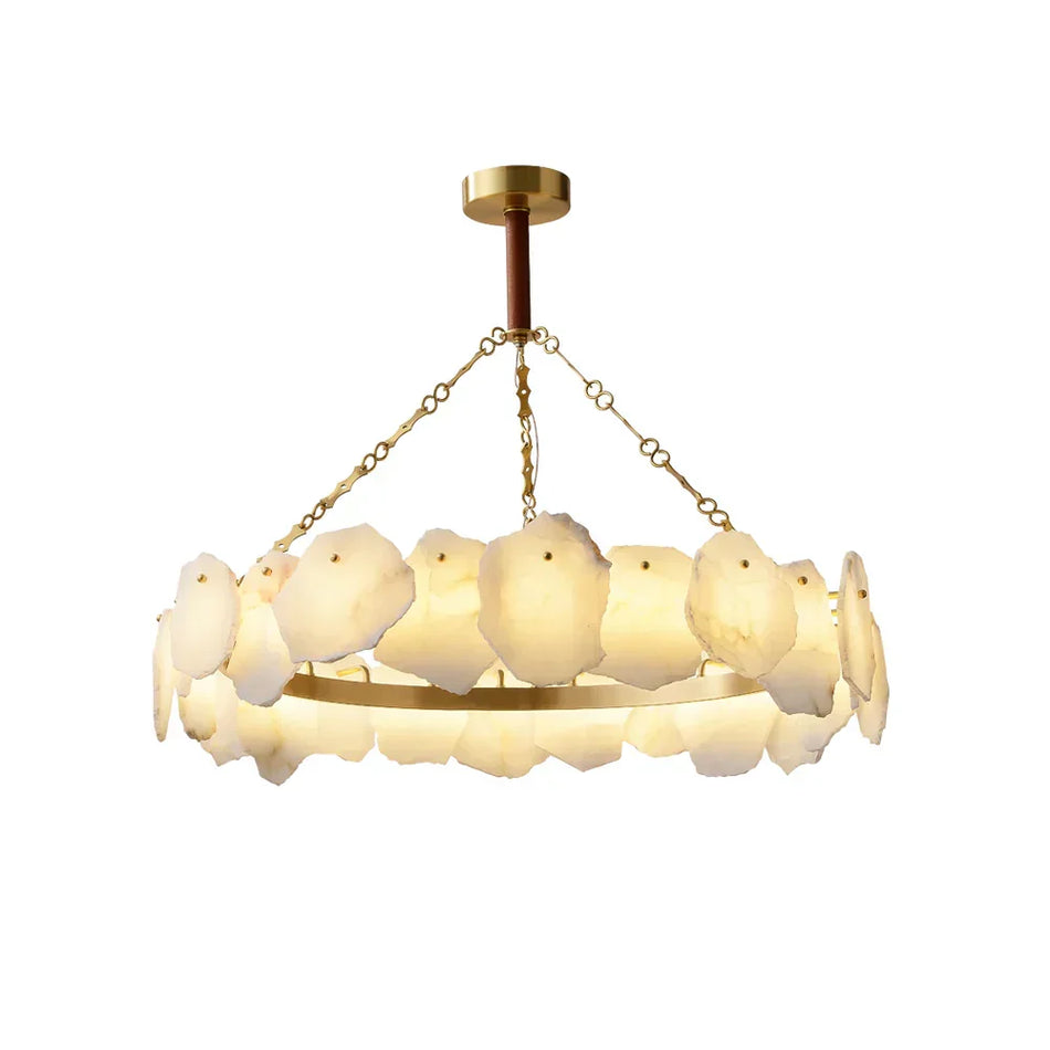 Burton Alabaster Chandelier