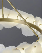 Burton Alabaster Chandelier