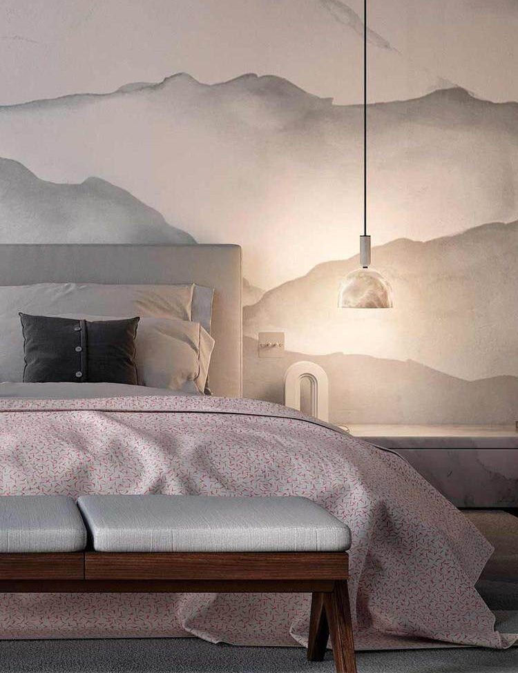 Cairo Dome Alabaster Pendant Light