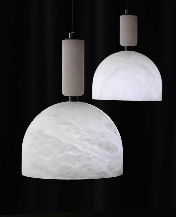Cairo Dome Alabaster Pendant Light